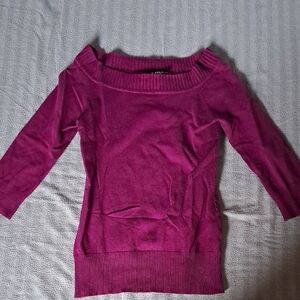 A. Byer Off-the-Shoulder Sweater